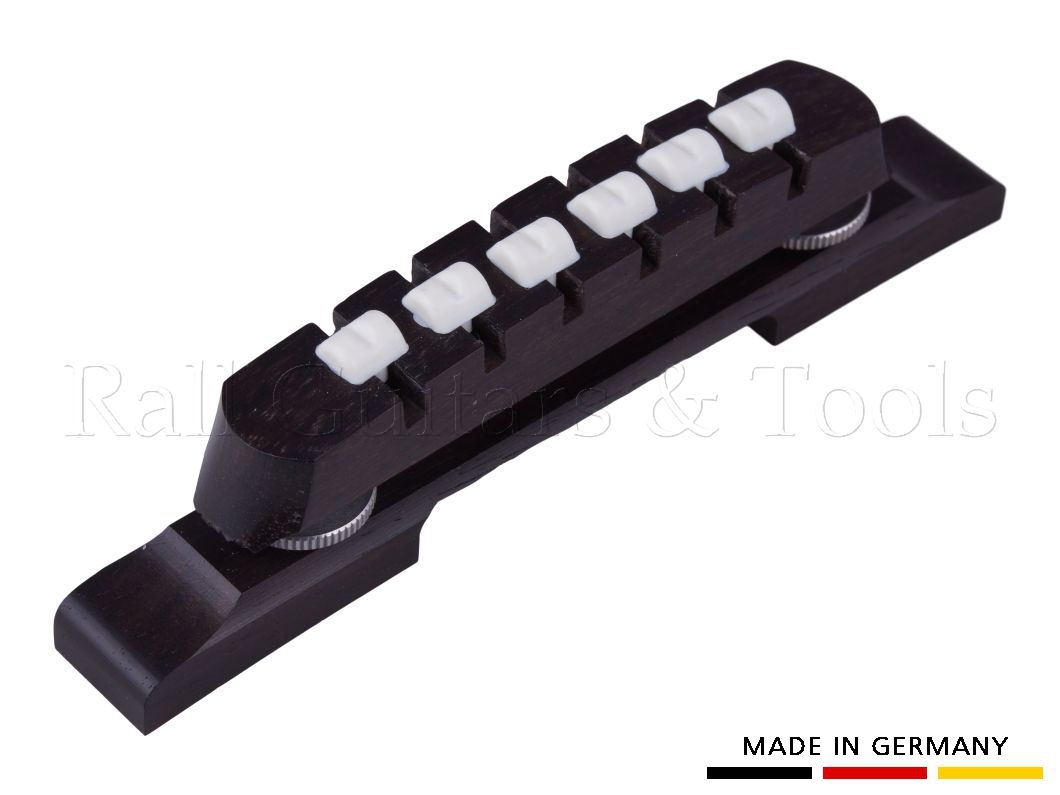 Brücke für Archtop Gitarren (Ebenholz)