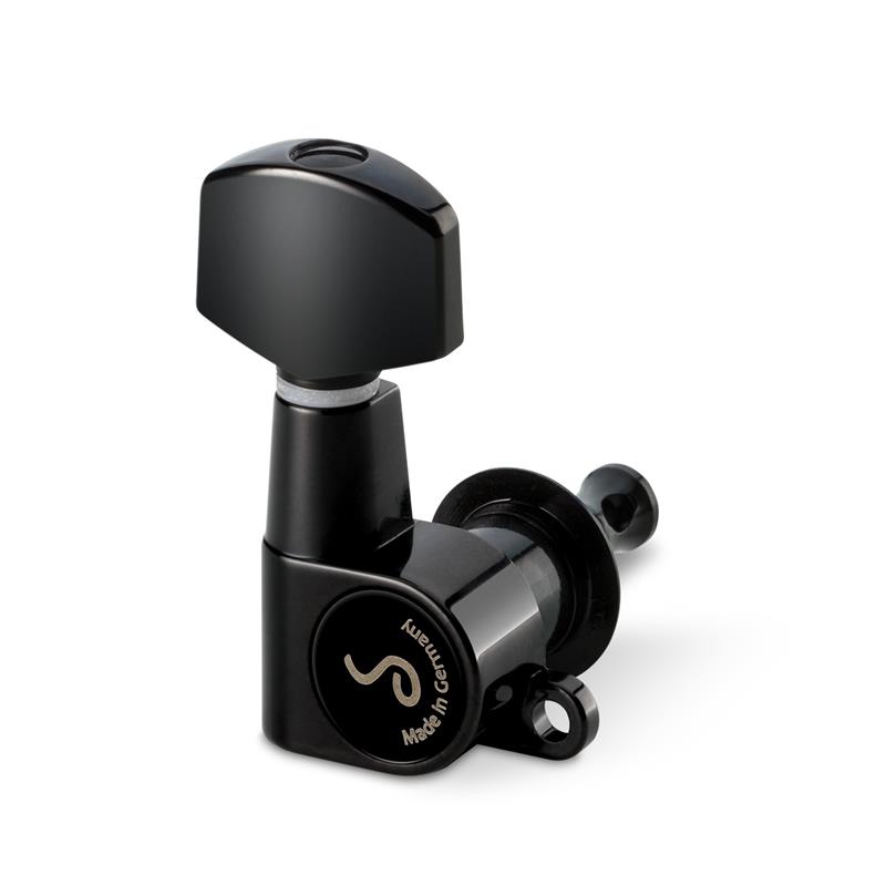 Schaller Mechanik M6 Mini 6L/6R Schwarz V-Tec® Schaller Mechanik M6 Mini 6L/6R Schwarz V-Tec®