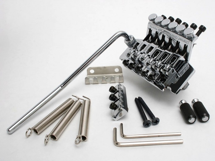 Göldo TF48C Floyd Rose licensed Tremolo chrom