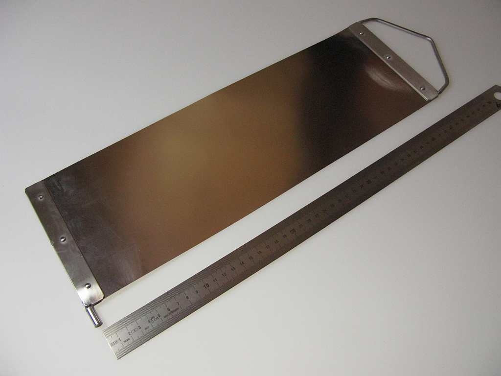 Option: Biegeblech für digitales Biegeeisen