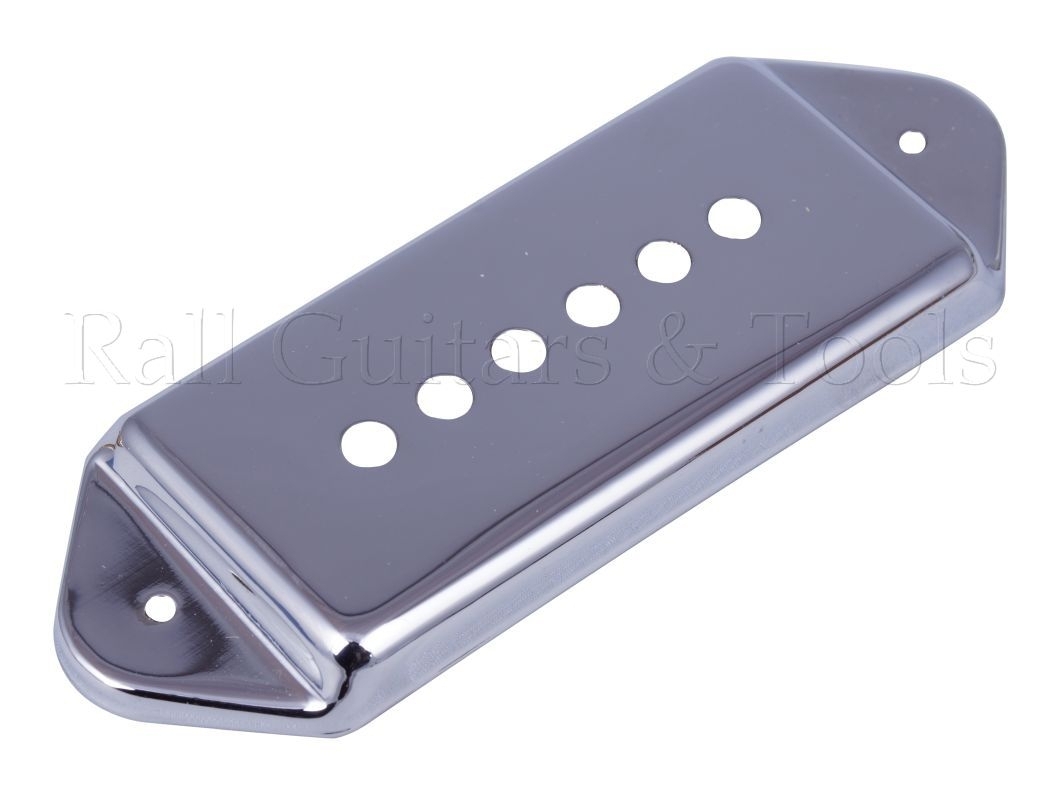 P-90 Dog Ear Cover für Hals Tonabnehmer, Chrom, 50mm P-90 Dog Ear Cover für Hals Tonabnehmer, Chrom, 50mm