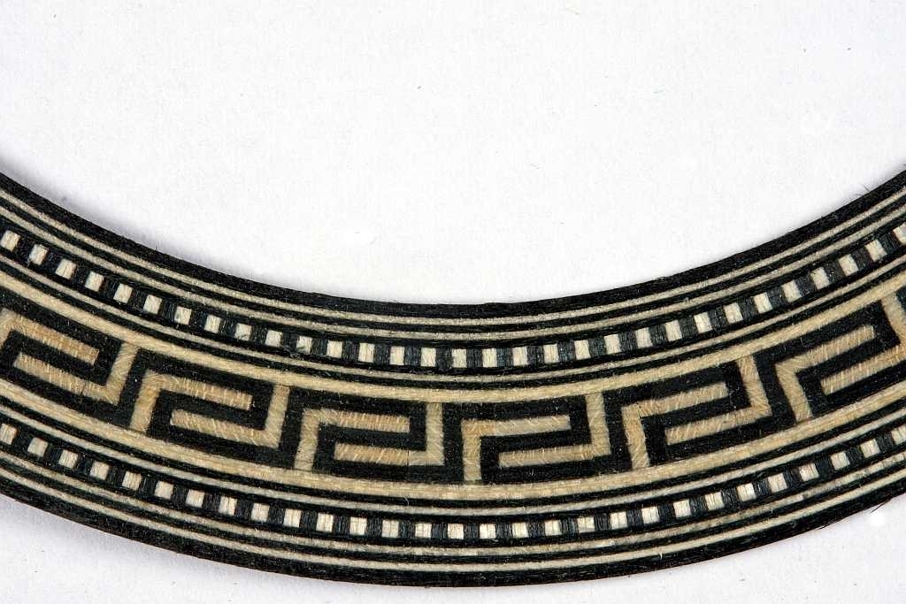 Rosette b/w/s Greek; InnenØ=92 b=16 h=1mm Rosette b/w/s Greek; InnenØ=92 b=16 h=1mm