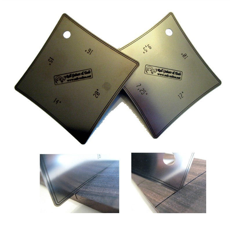 Satz aus zwei Wölbungsschablonen 1 & 2