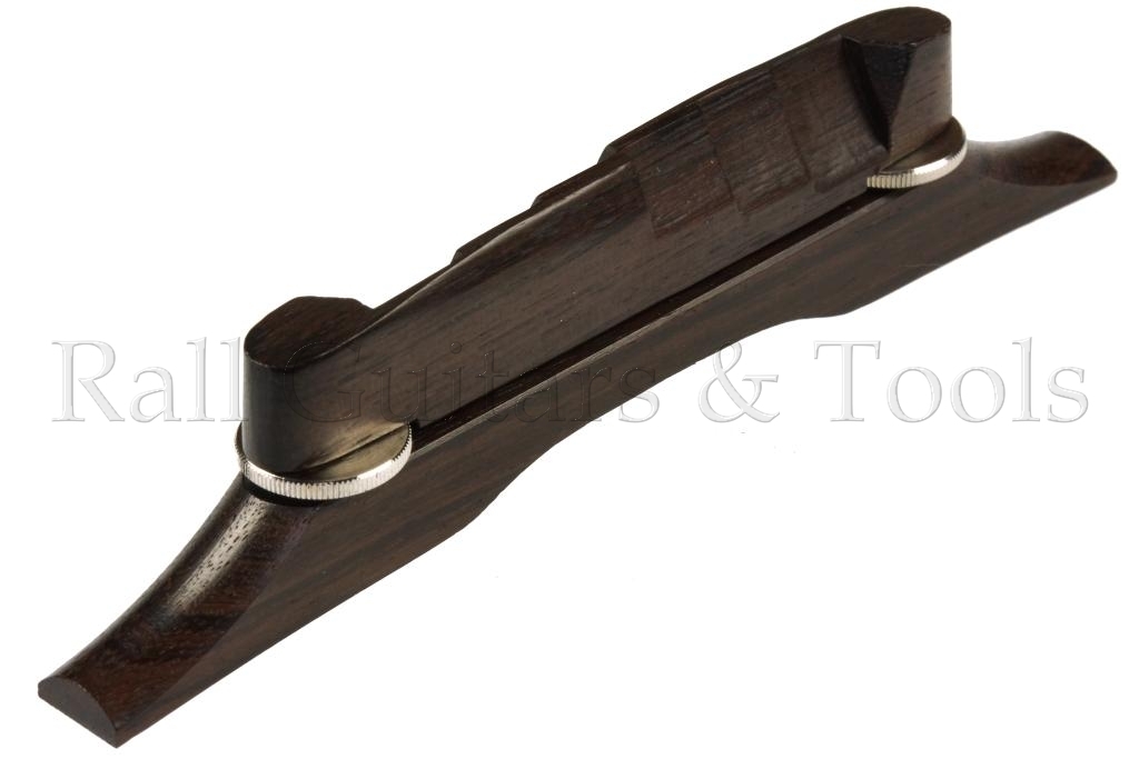 Steg für Jazz Gitarre Pali chrom - gerippt, poliert