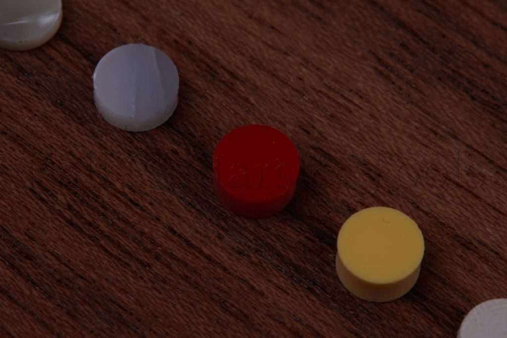 12'er Satz Augen 6mm, Rot