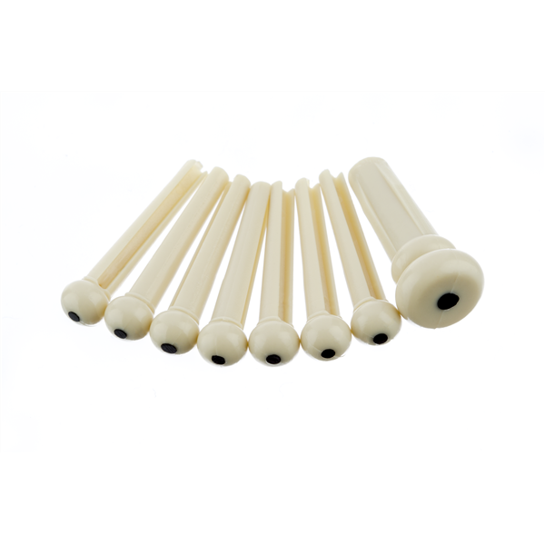 Bridgepin Set Ivory (Auge Schwarz) - Fender® Bridgepin Set Ivory (Auge Schwarz) - Fender®