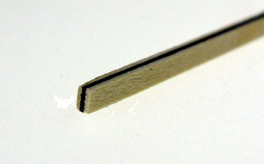 Randeinlage Holz, w/s/w h=2,5 b=1,5 l=800 Randeinlage Holz, w/s/w h=2,5 b=1,5 l=800