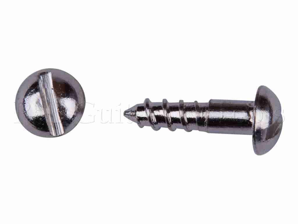 Rundkopf Schraube SL 2 x 8mm nickel 12x Rundkopf Schraube SL 2 x 8mm nickel 12x