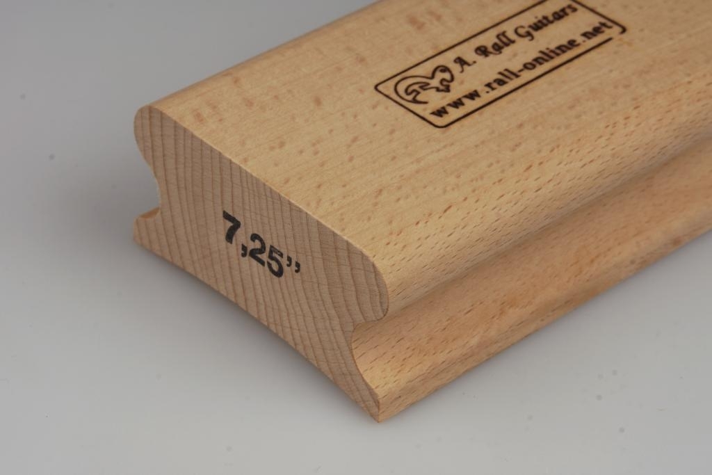 R=7,25" Schleifklotz aus Hartholz; 250mm R=7,25" Schleifklotz aus Hartholz; 250mm