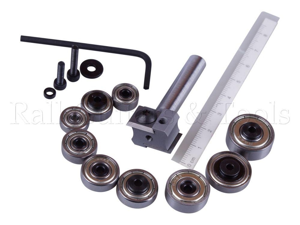 9'er Satz Multi-Binding Wendeplatten-Fräser 8mm 9'er Satz Multi-Binding Wendeplatten-Fräser 8mm