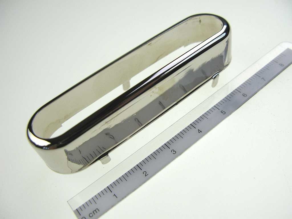 Singlecoil Kappe, Offen, Neusilber, Nickel