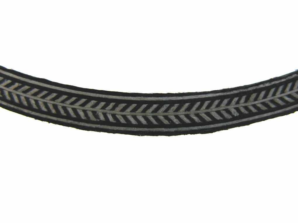 Rosette s/w Herringbone, Innen.Ø 110mm, h=1,3 b=5 Rosette s/w Herringbone, Innen.Ø 110mm, h=1,3 b=5