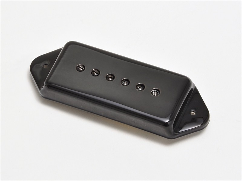 KLUSON P90BB Vintage P90 Brücke Schwarz