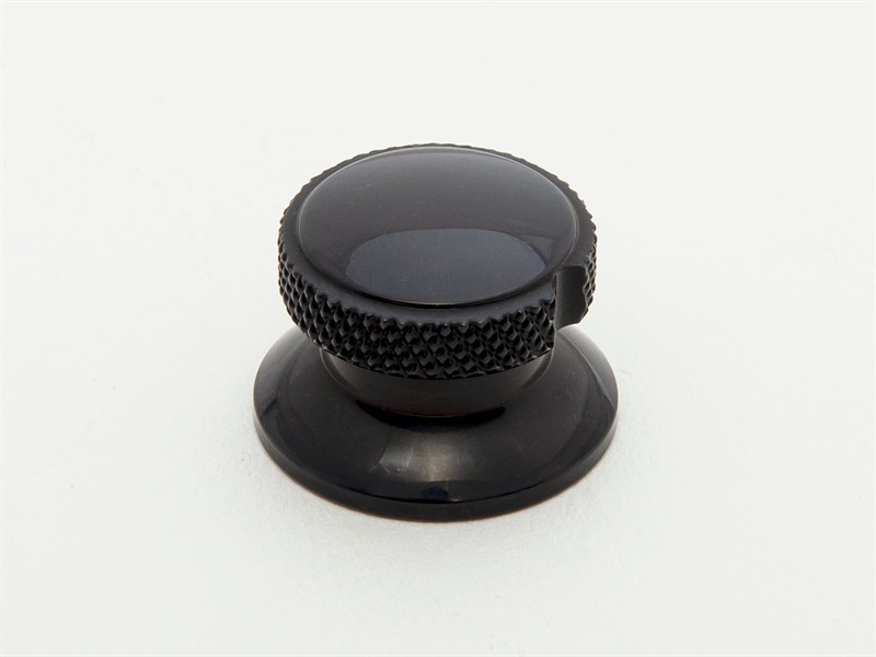 Potiknopf Flite 22x19 Messing schwarz Potiknopf Flite 22x19 Messing schwarz