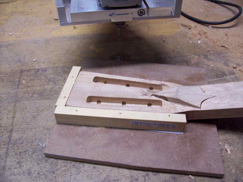 Freifräsen der Fensterschlitze