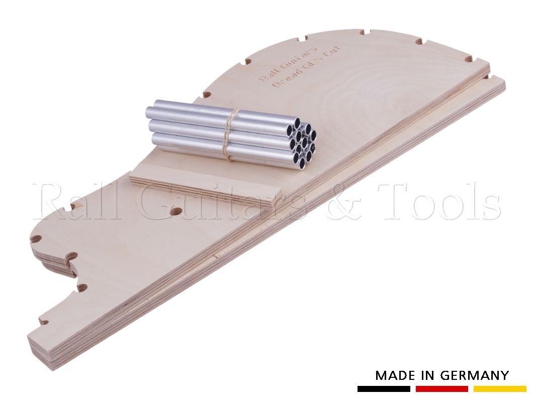 Biegeform 6" - Bausatz Dreadnought StewM + GLS-Cut Cutaway Biegeform 6" - Bausatz Dreadnought StewM + GLS-Cut Cutaway