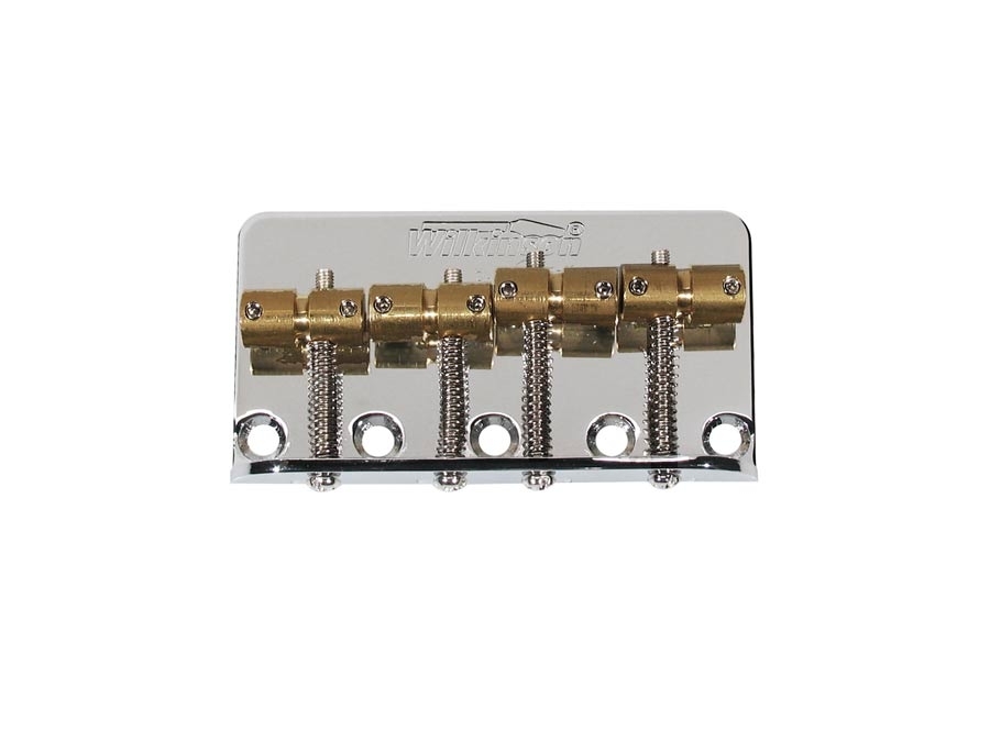 Wilkinson Bass Brücke 4-saiter nickel Wilkinson Bass Brücke 4-saiter nickel