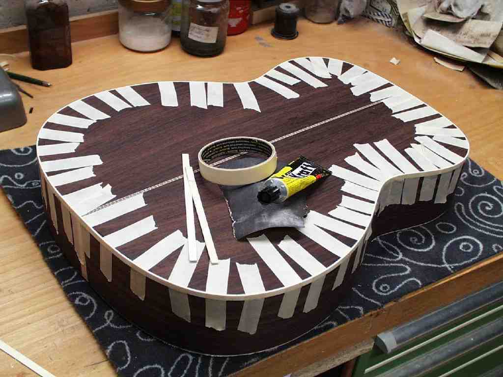 Herstellung des Bindings