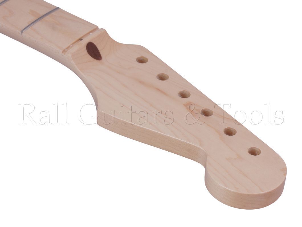 Hals ST-Style; Ahorn 21 Vintage Bünde, Lackiert Hals ST-Style; Ahorn 21 Vintage Bünde, Lackiert