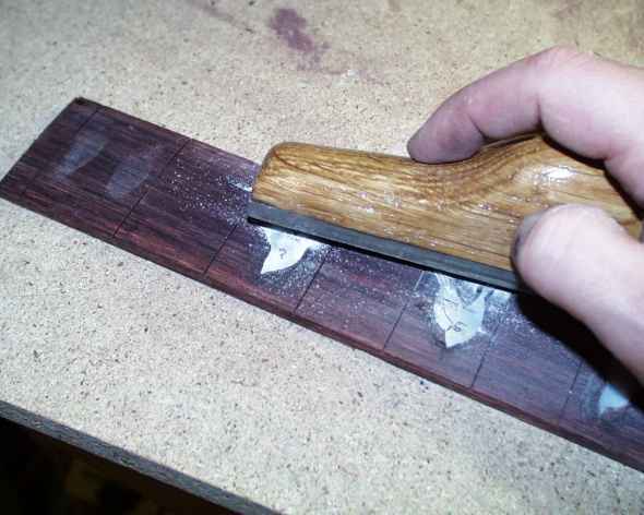 Abfeilen der Überstände