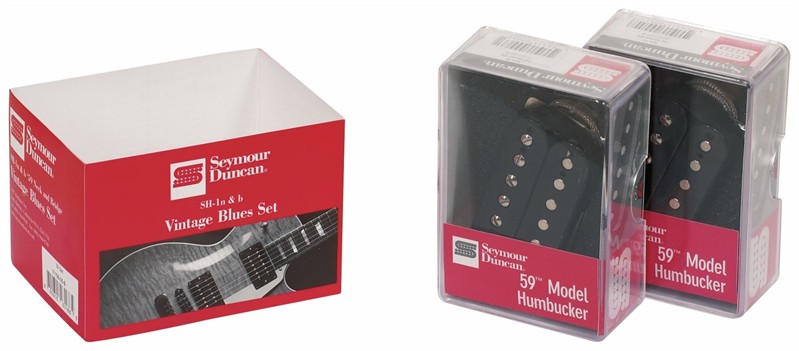 Set Vintage Blues, Neck + Bridge