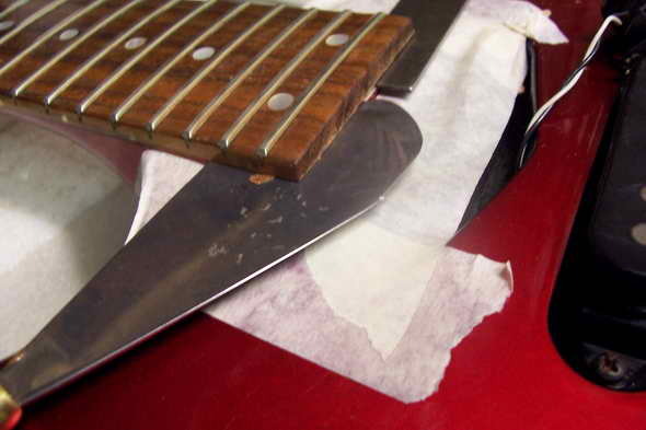 Halsstab Reparatur