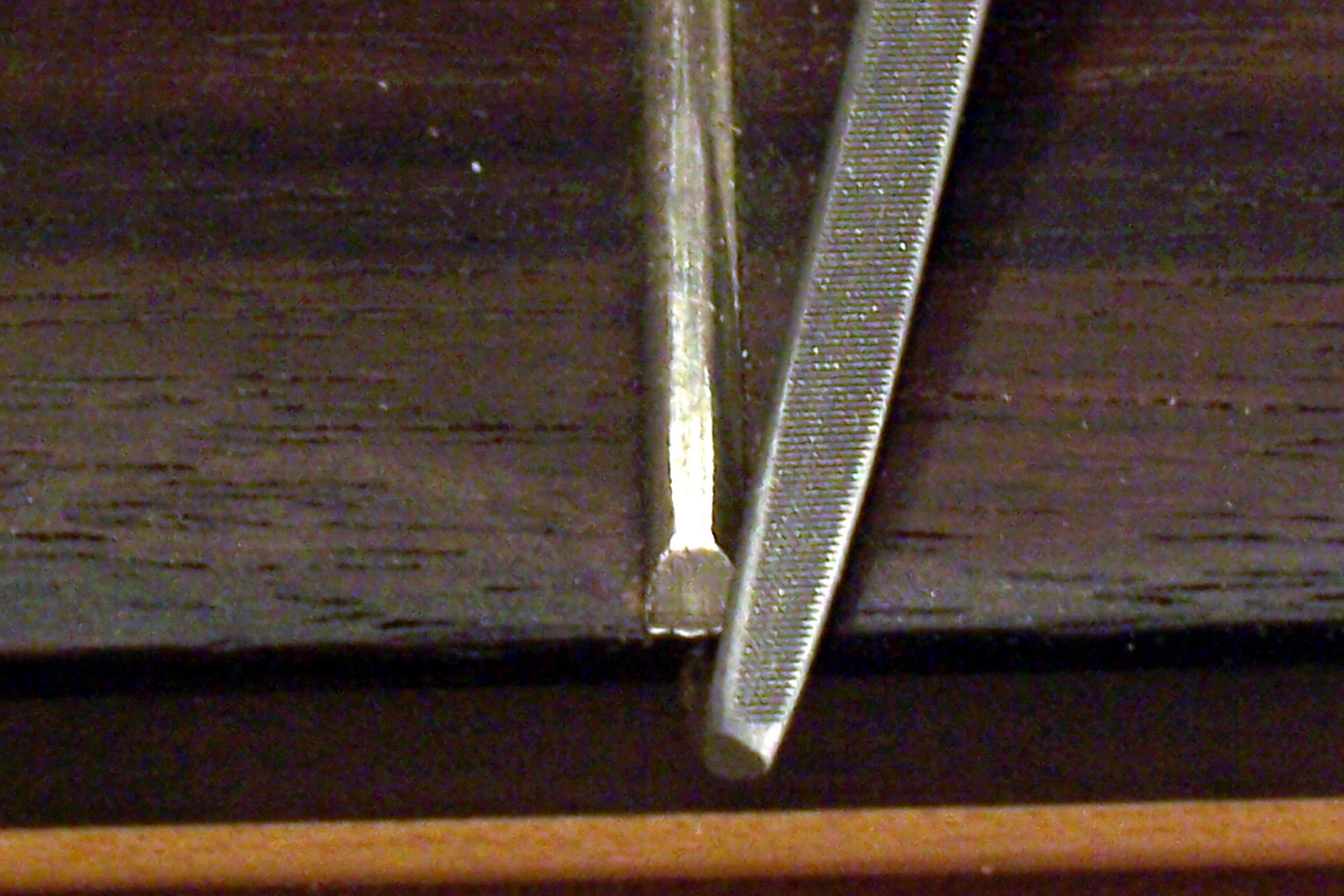 Bundendenfeile Dreieck, Ecken verrundet (180mm) Bundendenfeile Dreieck, Ecken verrundet (180mm)