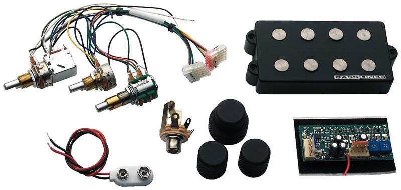 SMB-4DS Music Man® Pickup, 4-sait. + Preamp