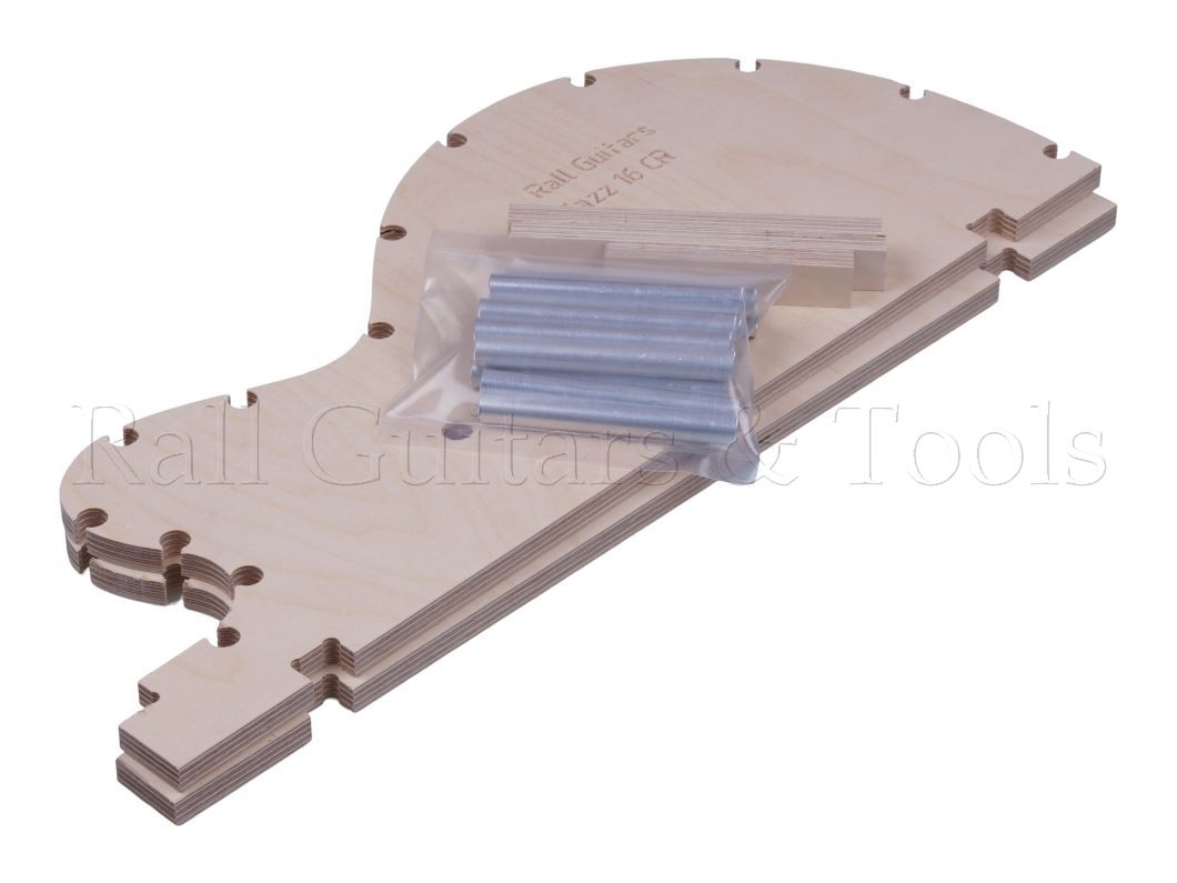 Biegeform 6" - Bausatz Jazzgitarre 16" Cutaway CR Biegeform 6" - Bausatz Jazzgitarre 16" Cutaway CR