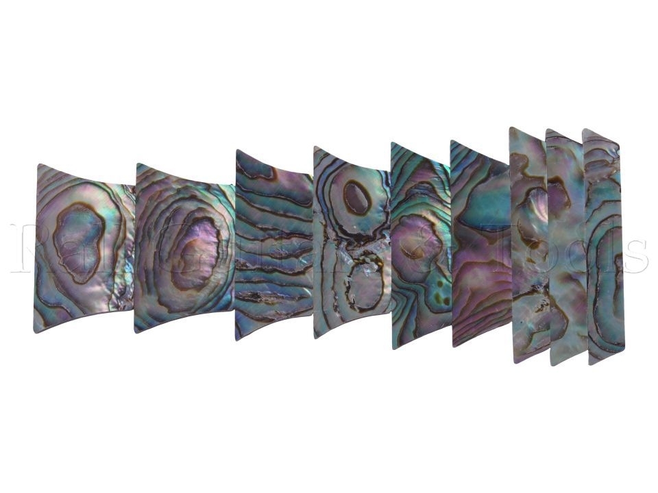 9'er Satz Trapez Inlays echtes Abalone (SG) 9'er Satz Trapez Inlays echtes Abalone (SG)