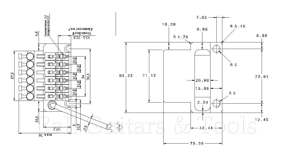 Schaller LockMeister Tremolo schwarz Schaller LockMeister Tremolo schwarz