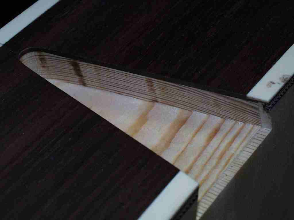 Schablone Dovetail - Vorrichtung zum genauen Fräsen von Halsansätzen