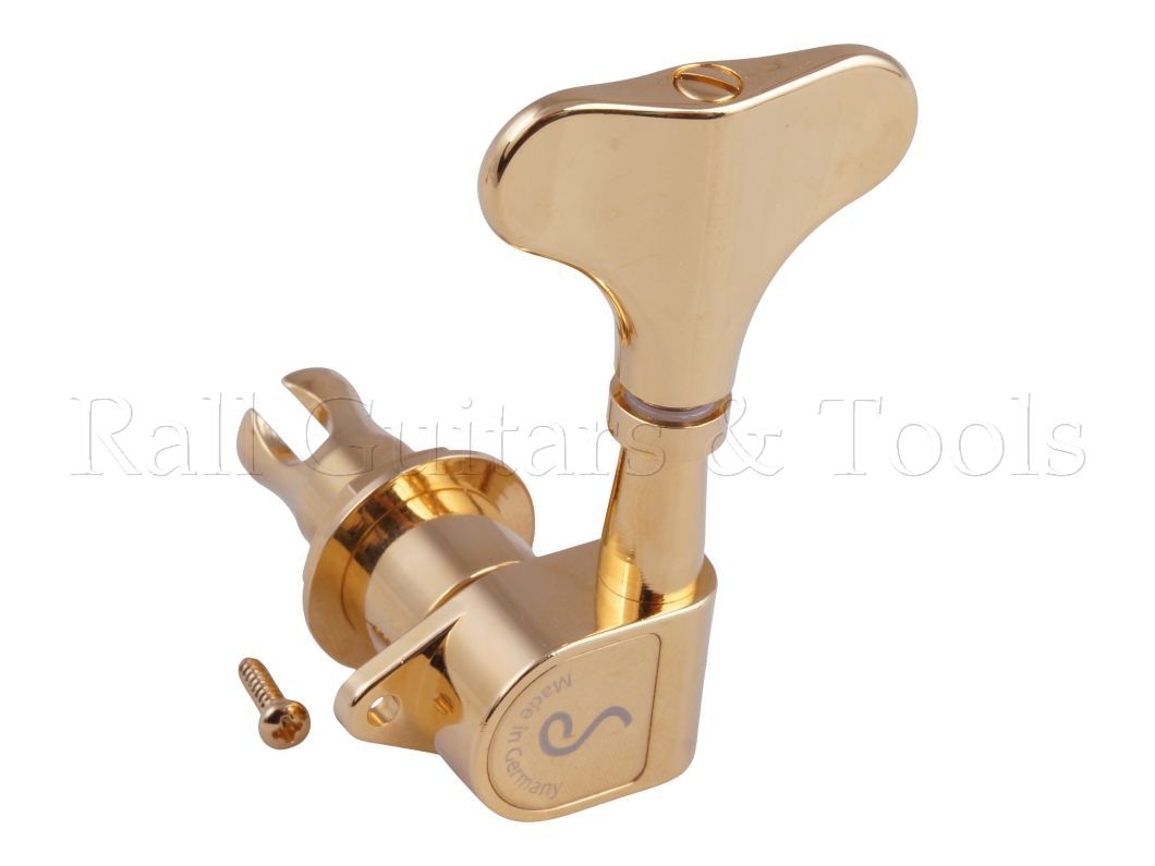 Schaller M4 light Einzelmechanik RECHTS, gold Schaller M4 light Einzelmechanik RECHTS, gold