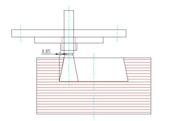 Schablone Dovetail - Vorrichtung zum genauen Fräsen von Halsansätzen