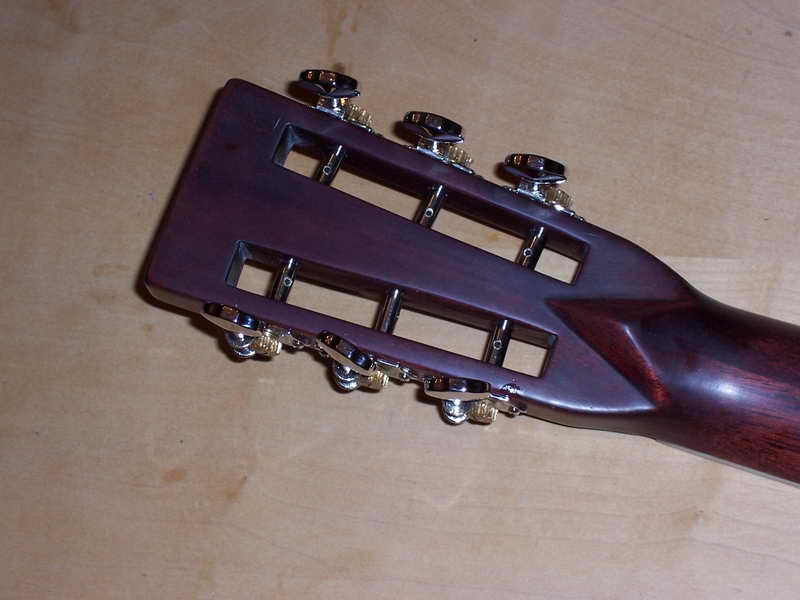 Einbau der Mechaniken