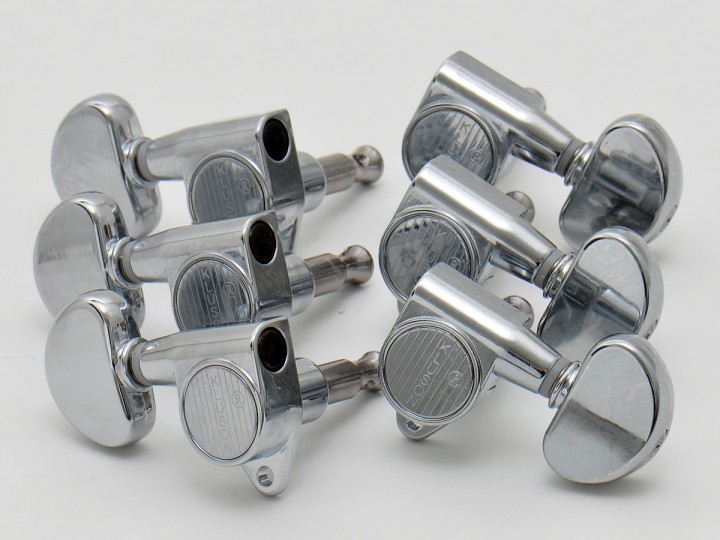 KLUSON MG33C Round-Backs 3l+3r, chrom