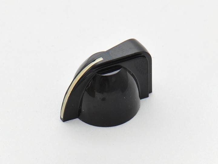 Potiknopf Chickenhead Klein Schwarz Steckknopf Potiknopf Chickenhead Klein Schwarz Steckknopf