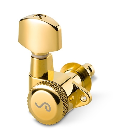 Schaller Mechanik M6 90 Klemm 6L Gold V-Tec®