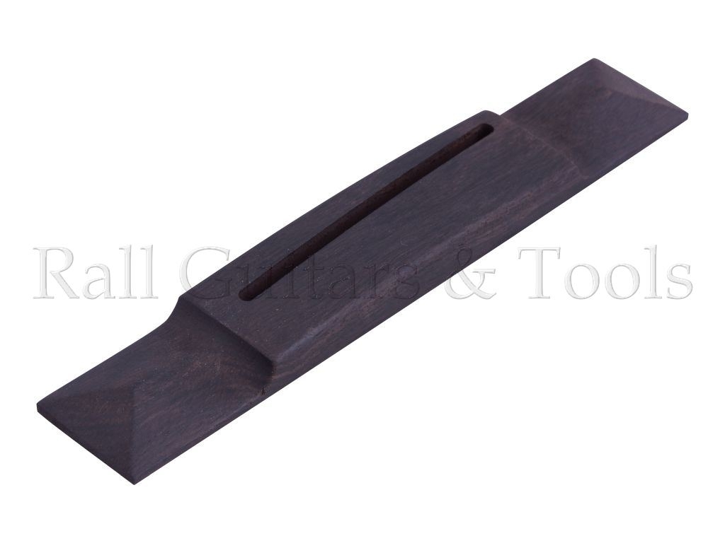 Pyramid Gitarren Steg Ebenholz-Reparaturstück