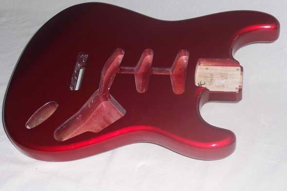 Double Cut Standard Body, Erle, Candy Apple Red Double Cut Standard Body, Erle, Candy Apple Red