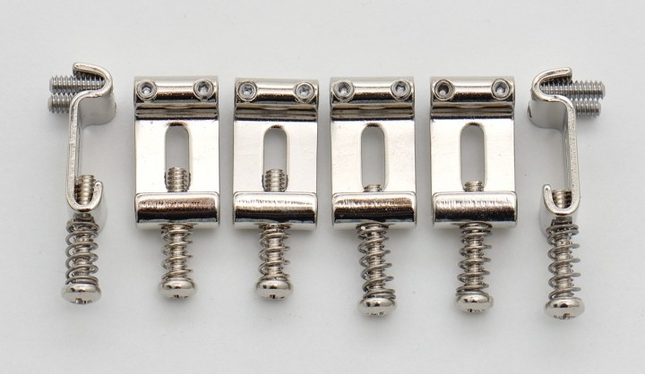 Set Saitenreiter Für S-style Brücke, Vintage, Ni