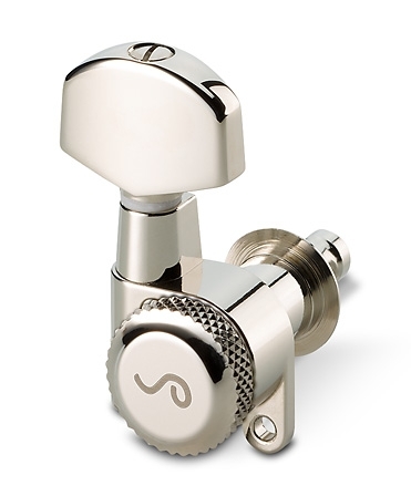 Schaller Mechanik M6 180 Klemm 3L/3R Nickel V-Tec®
