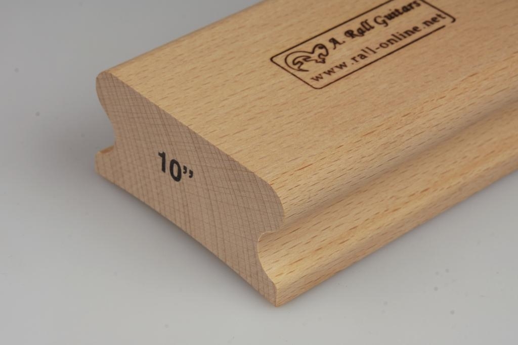 R=10" Schleifklotz aus Hartholz; 250mm R=10" Schleifklotz aus Hartholz; 250mm