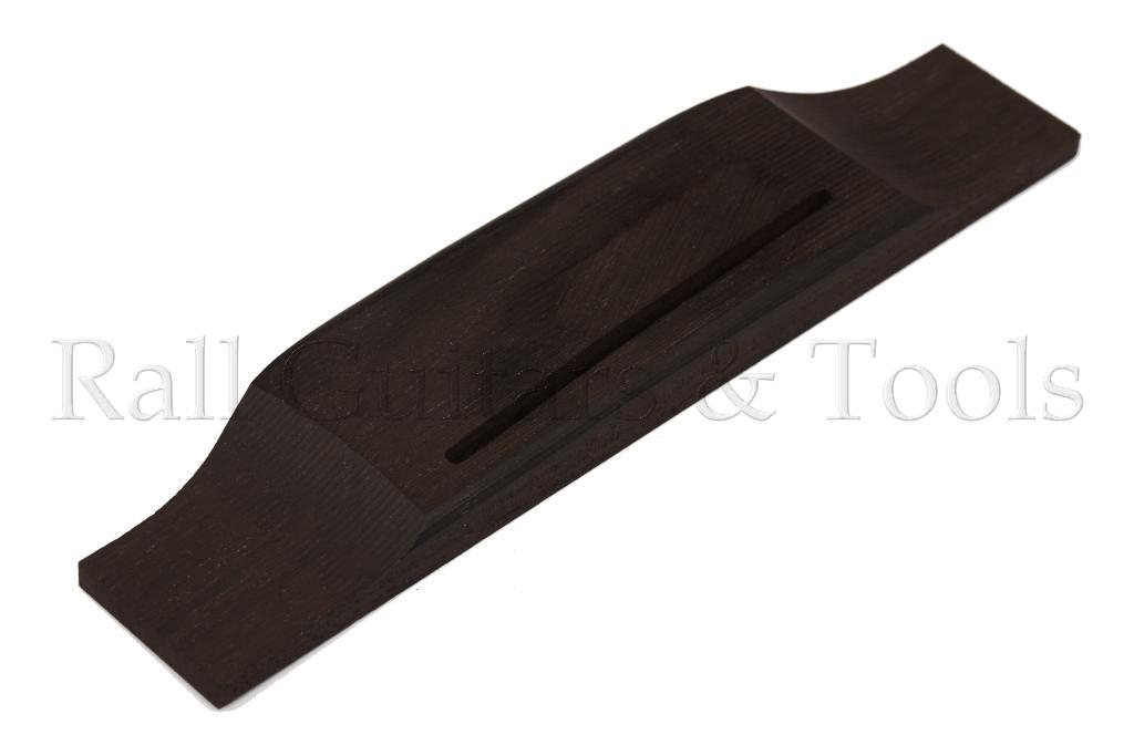 Martin Style Gitarrenbrücke Ebenholz - ungebohrt Martin Style Gitarrenbrücke Ebenholz - ungebohrt