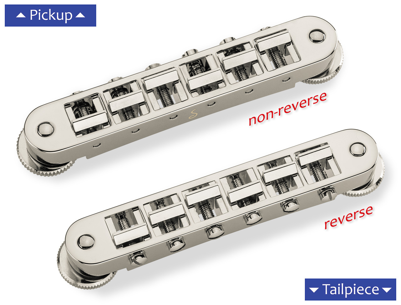 Schaller GTM Steg Nickel Revers Schaller GTM Steg Nickel Revers