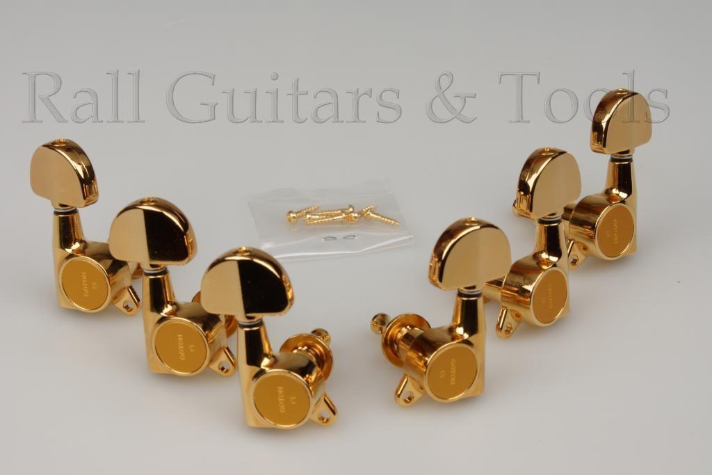 Gotoh SG 381 Mechanik, 3l+3r, gold Gotoh SG 381 Mechanik, 3l+3r, gold