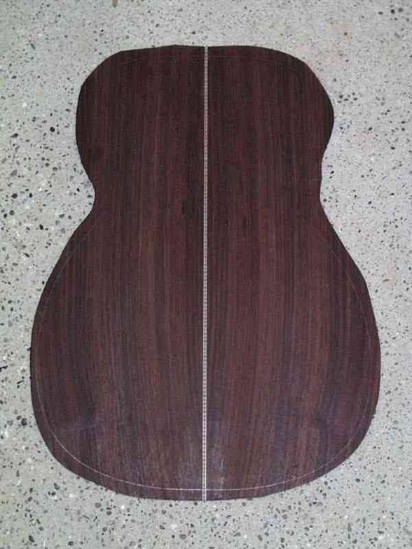 Herstellung des Gitarrenbodens