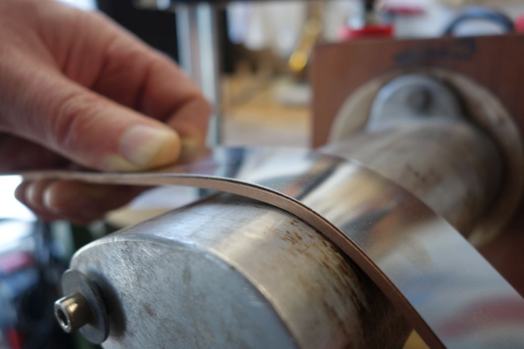 Biegeblech zum Biegen von Rändern 40 x 850mm Biegeblech zum Biegen von Rändern 40 x 850mm