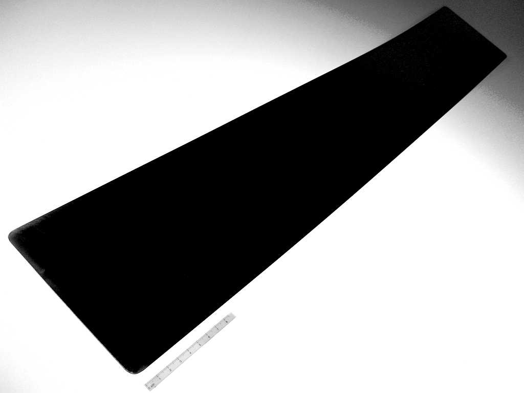 Satz Biegebleche (2x) zum Zargenbiegen 145 x 850mm