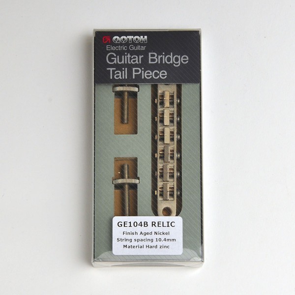 Gotoh GE104B Tun-O-Matic Brücke Aged Nickel